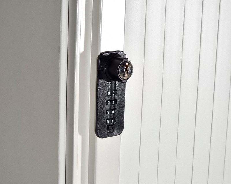 Haworth Querrollladenschrank 5OH x 80 cm Weiß