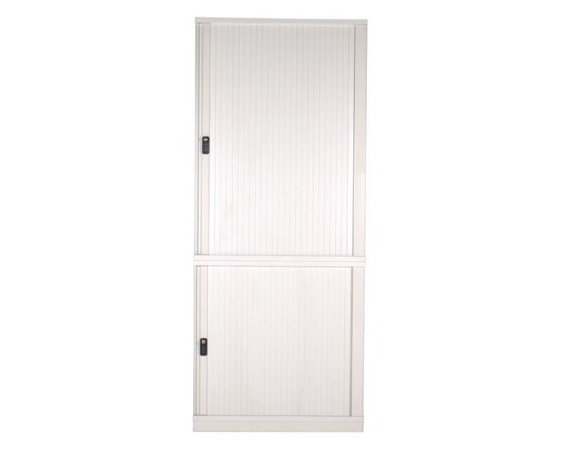 Haworth Querrollladenschrank 5OH x 80 cm Weiß