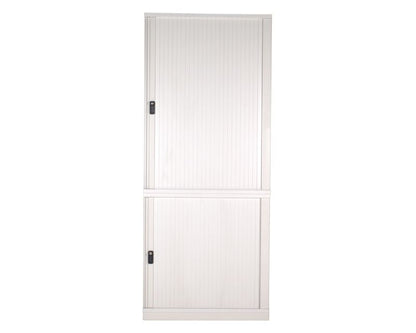 Haworth Querrollladenschrank 5OH x 80 cm Weiß