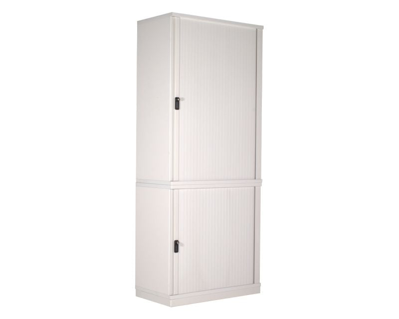 Haworth Querrollladenschrank 5OH x 80 cm Weiß