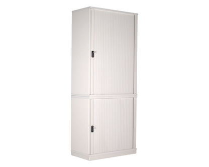 Haworth Querrollladenschrank 5OH x 80 cm Weiß