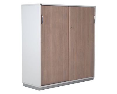 Ceka Sideboard 120 x 44 x 115 cm Nussbaum Natur