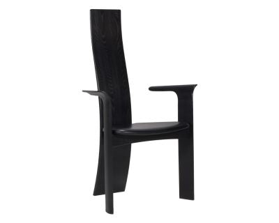 Bob & Dries Iris Esszimmerstuhl 75x75x116 cm Schwarz