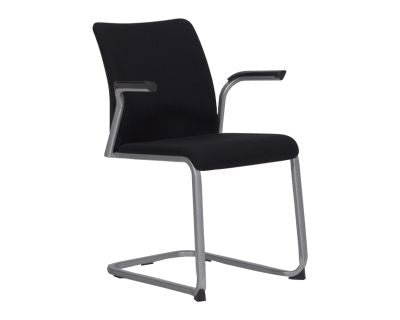 Steelcase Eastside Freischwinger Besucherstuhl Schwarz
