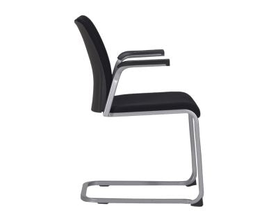 Steelcase Eastside Freischwinger Besucherstuhl Schwarz