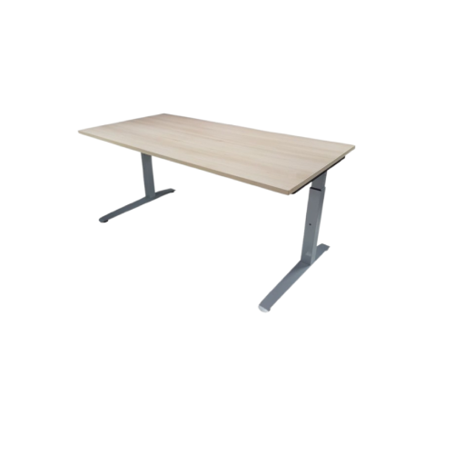 FM Büromöbel Schreibtisch 160 x 80 cm - Eiche Sonoma